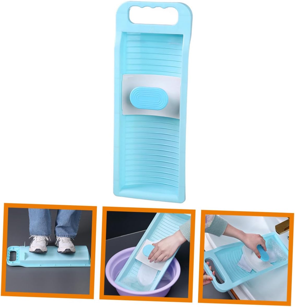 FOMIYES Convenient Washboard for Laundry Hand Washing Board Mini Nonslip Washboard for Hand Washing Clothes