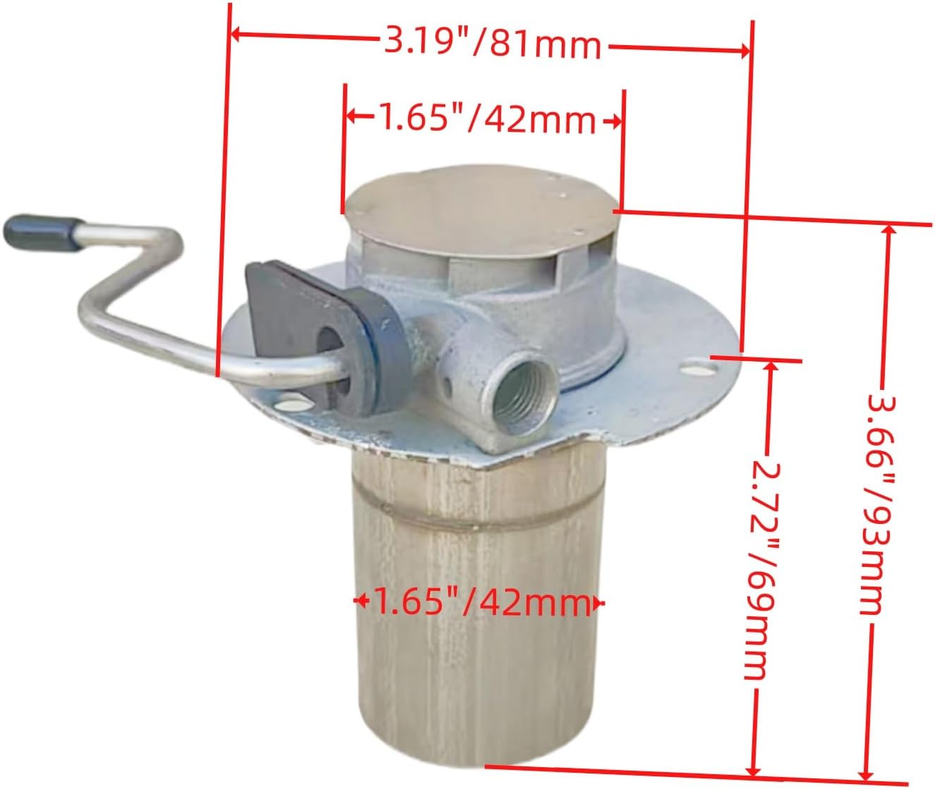 Combustion Chamber D2/D4 Parking Heater Plumbing Diesel Stainless Steel Heat Exchange Accessories Combustion Cylinder (KW:2kw)
