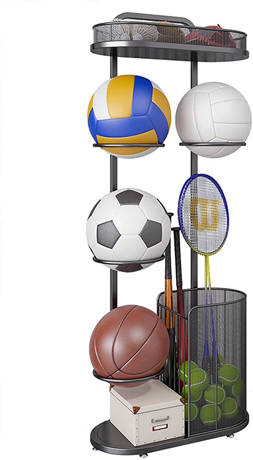 Support de stockage de balles pour garage : fin du désordre de votre matériel de sport