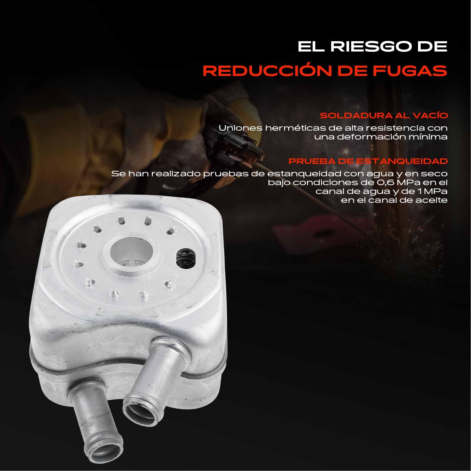 Frankberg enfriador de aceite | Compatible con: Nuevo Beetle 1C1 9C1, A.l.h.a.m.b.r.a 7V8 7V9, P.a.s.s.a.t 3B3, O.c.t.a.v.i.a II Combi 1Z5
