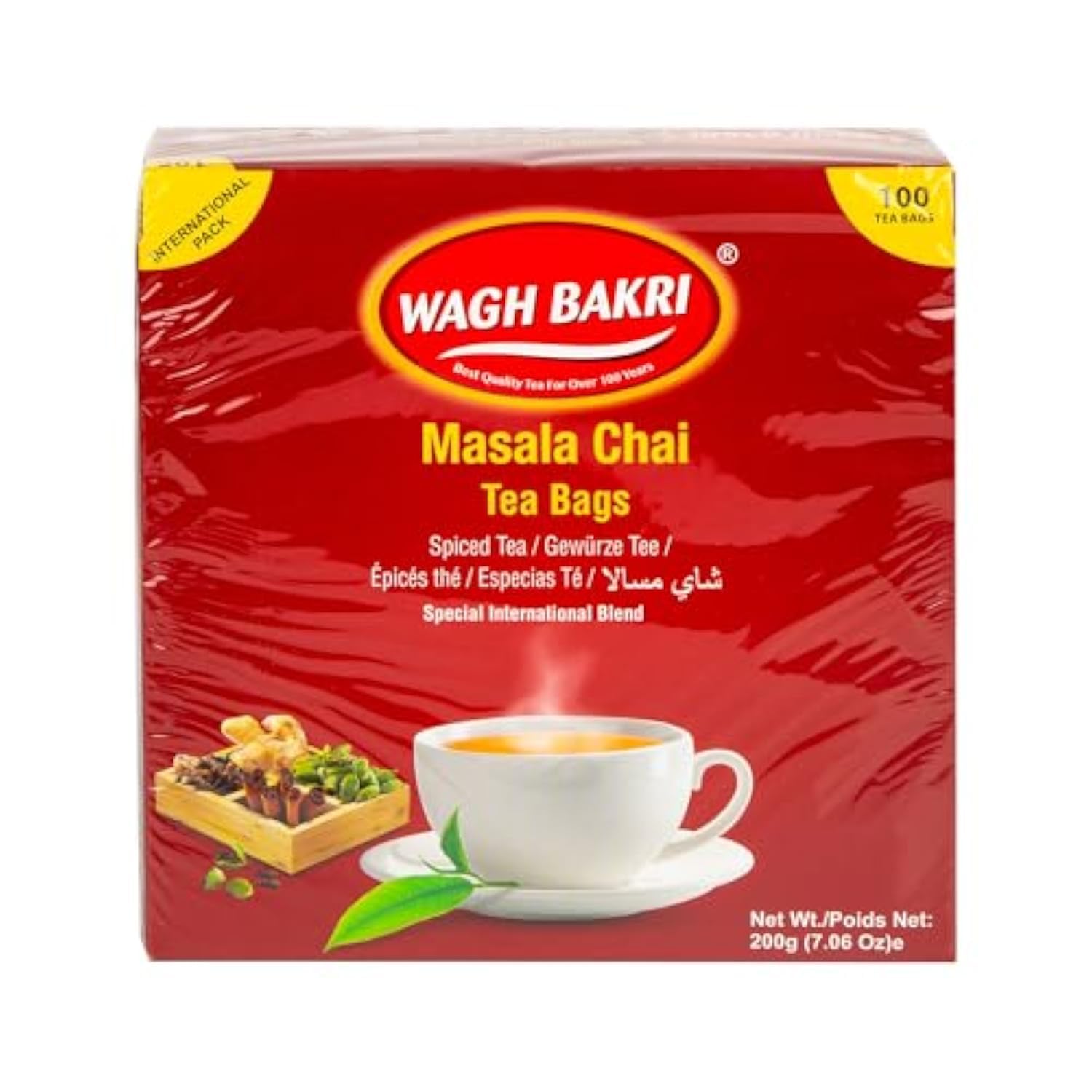 Wagh Bakri Masala Chai Tea Bags,200 Grams (B00FFHIORO) Amazon Price History, Amazon Price Tracker