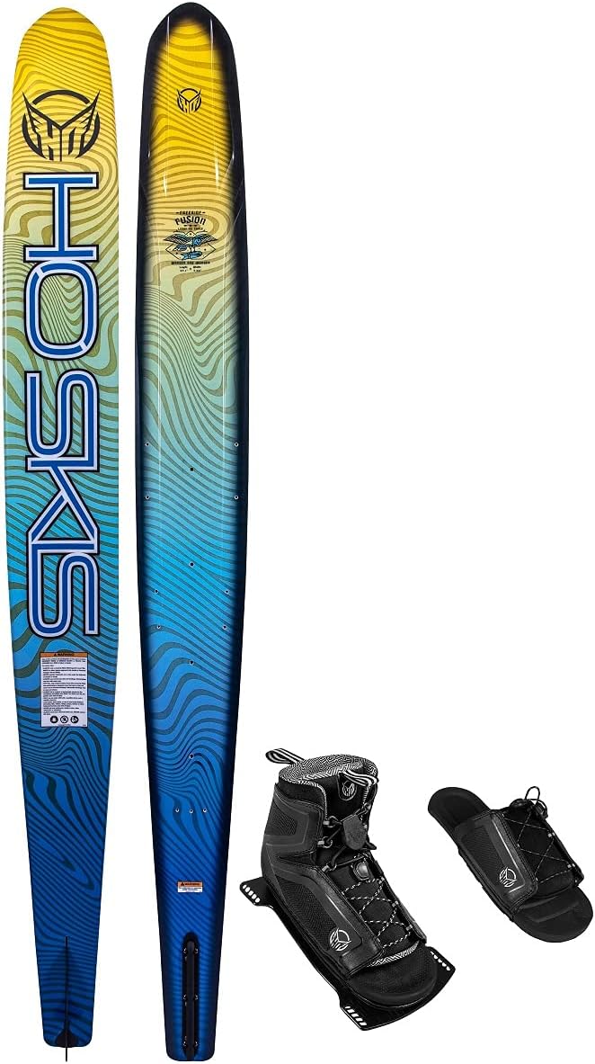 HO Sports 69" Fusion Freeride Slalom Waterski w/110 Stance Boot/Art (10-15)