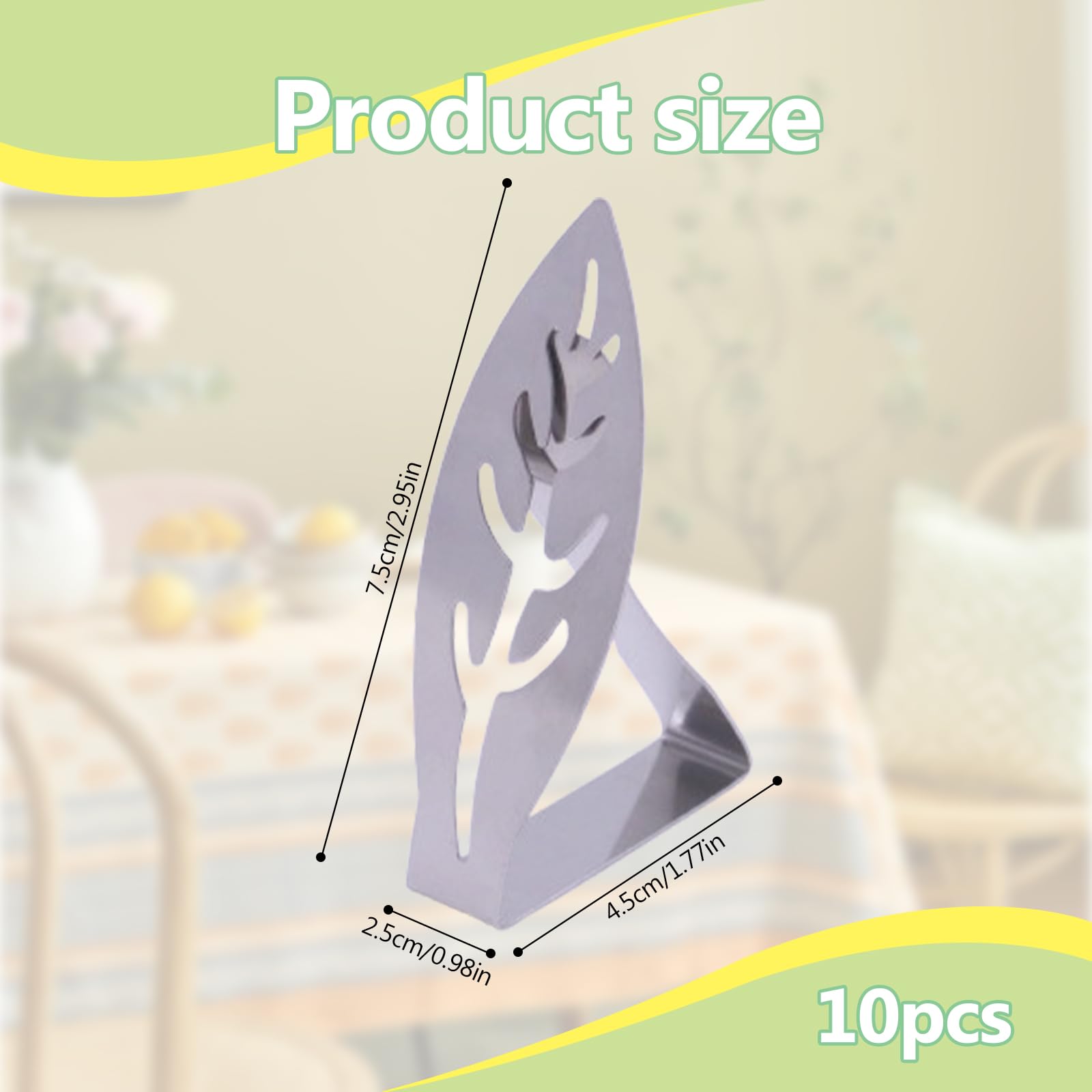 10 Piezas Clips para Mantel Antideslizantes, Pinzas para Mantel de Exterior de Acero Inoxidable, para el Hogar, Fiestas, Picnics, Restaurante, Bodas, Buffets, Cenas