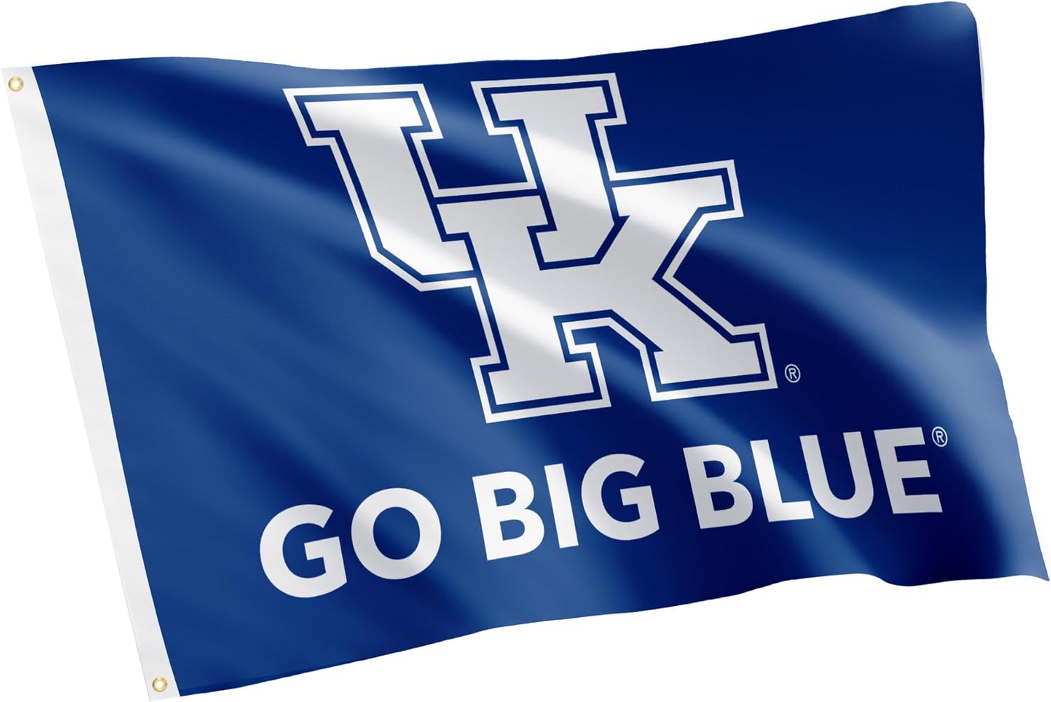 Desert Cactus University of Kentucky UK Flag - 3 x 5 Feet Wildcats Banner, Indoor/Outdoor Durable Fabric, 100% Polyester Design (Style Z)