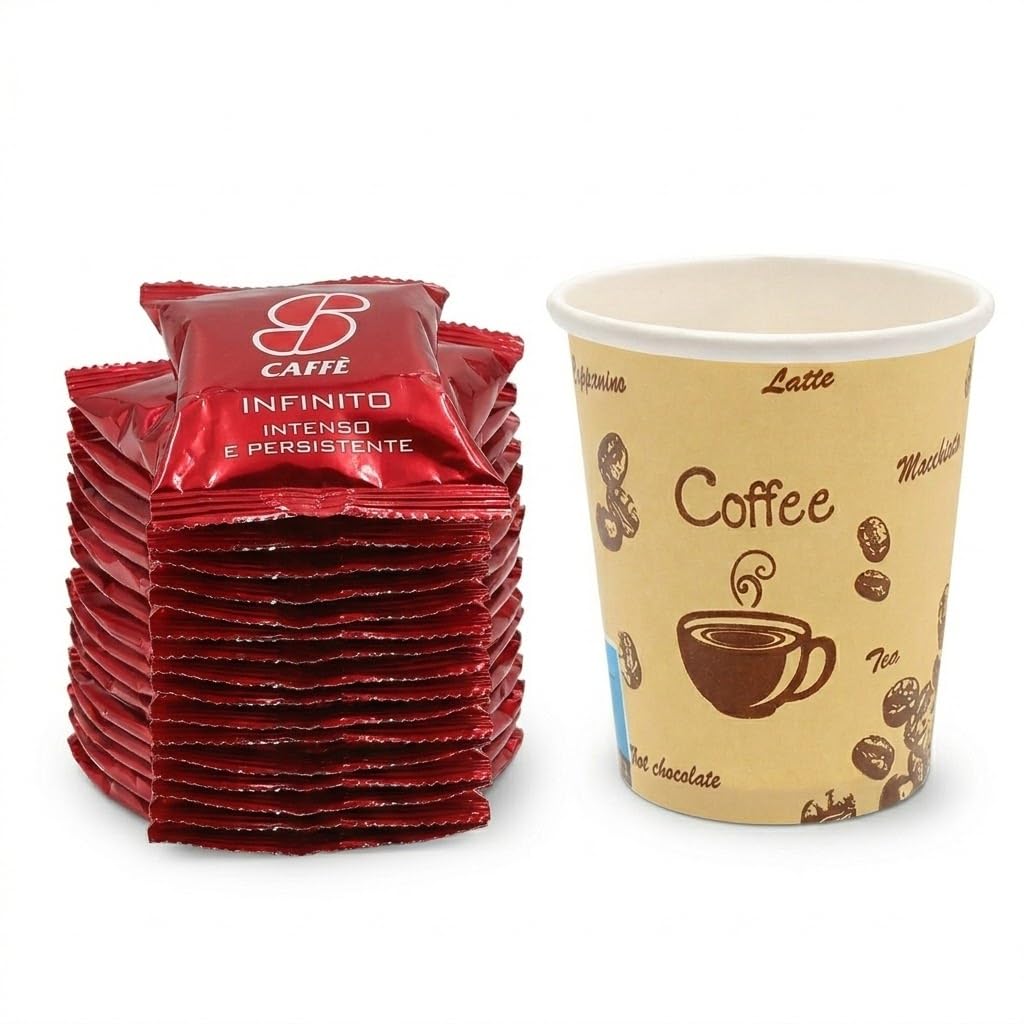 ESSE Caffè Infinito Capsule, 300 Pezzi, Espresso Intenso e Cremoso