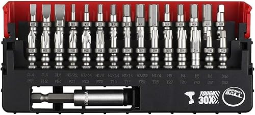 VESSEL IMPACT BALL™ Broca de torsión 30+1 PC Set en estuche deslizante No.IB31P02U Hecho en Japón por VESSEL