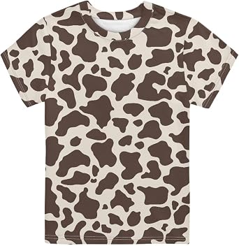 Renewold Kids Novelty T-Shirt for Girls Boys Short Sleeve Crewneck Summer Tee Soft Breathable Graphic Shirt for Age 2-16