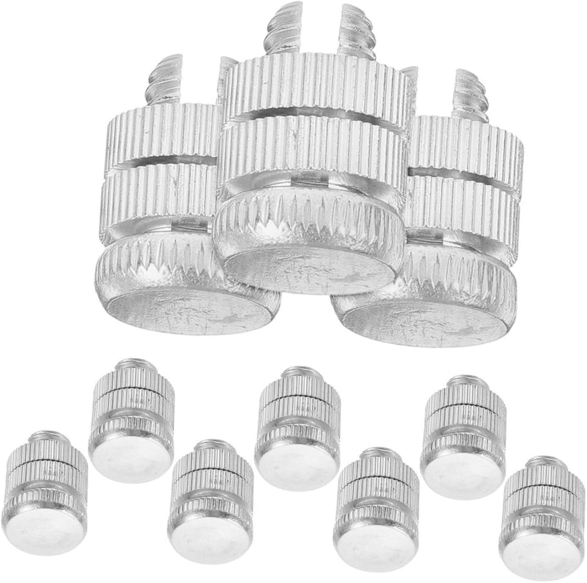 Veemoon 12Pcs Split Bolt Wire Connectors Electric Fence Clamps for Secure Electrical Connections Leakage Prevention for Farms Gardens