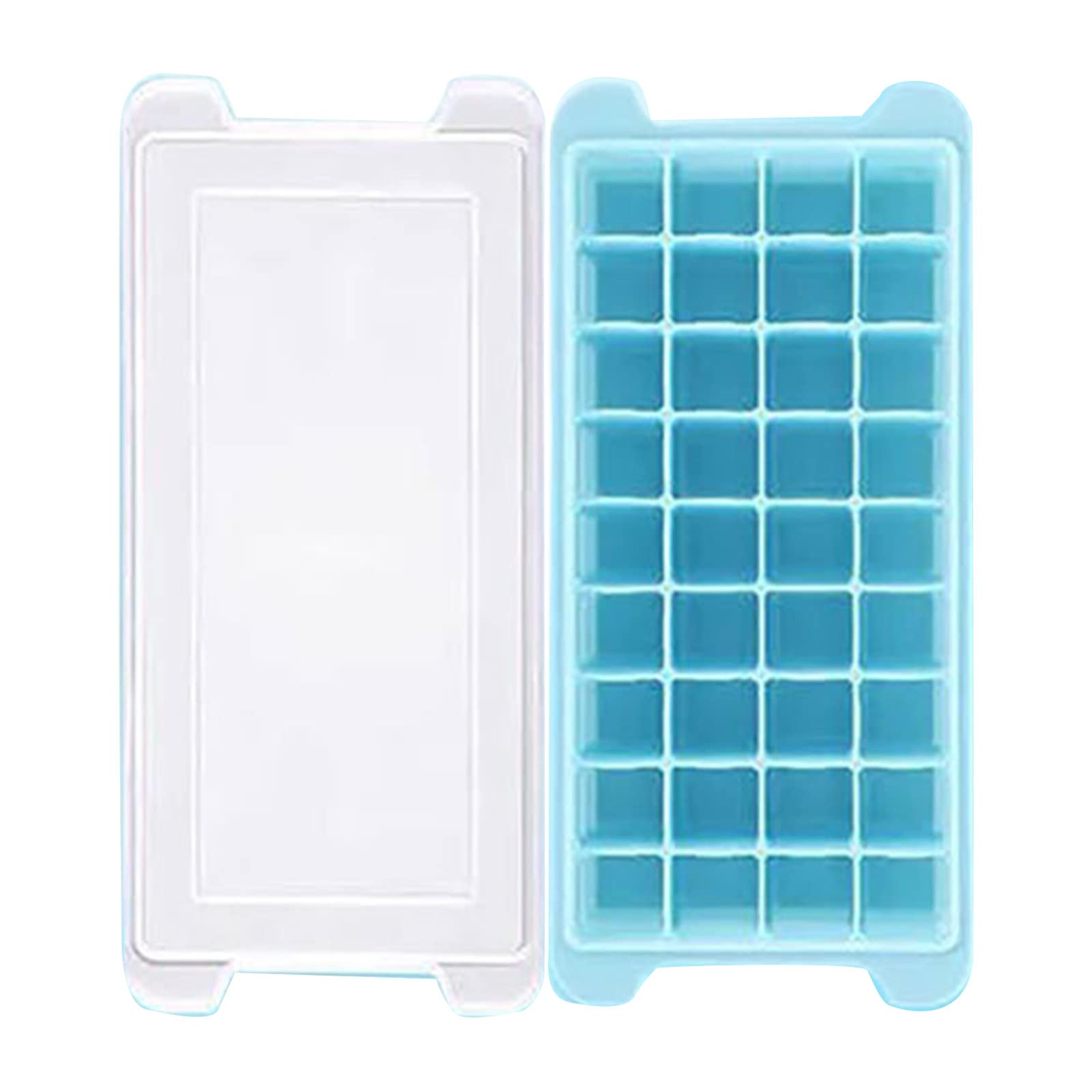 Buxuaaaa Larger Capacity Tray Storing Freezing Baby Food Cooking Drink Ice From Molds Silicone