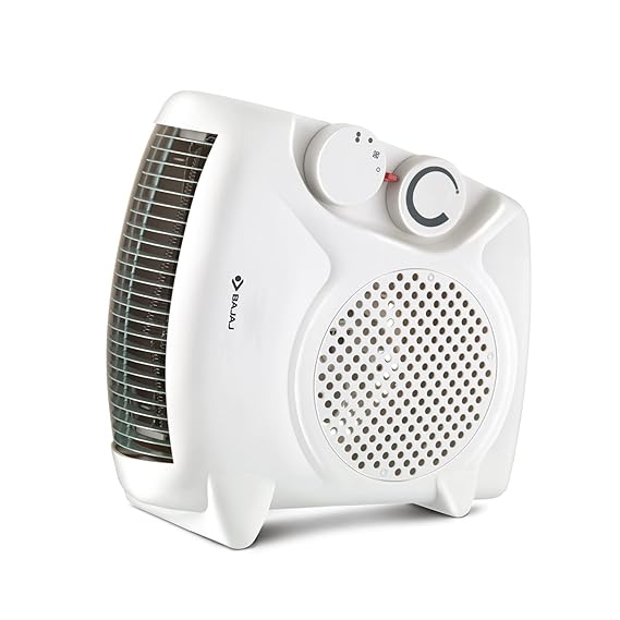 Bajaj Majesty RX10 2000 Watts Heat Convector Room Heater (White, ISI Approved)