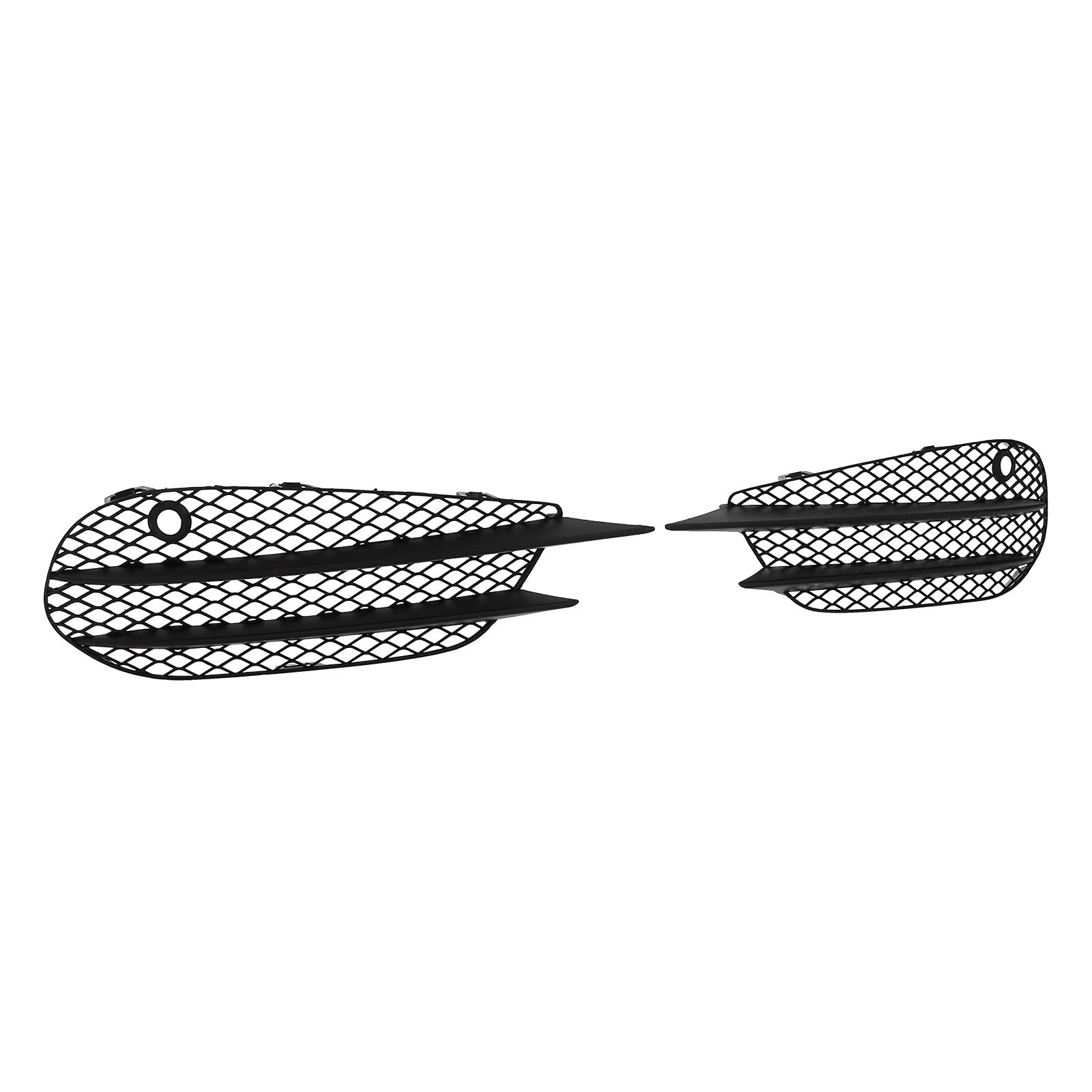 CHICIRIS Nebelscheinwerfergitter, Ersatz für Auto-Frontstoßstangengrill für C-Klasse W205 C205 AMG Line 2015 Bis 2018