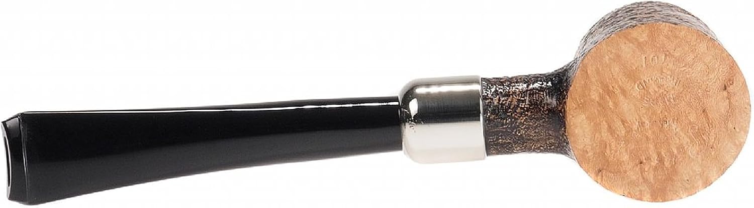 Peterson Pipes Arklow Series - Wood Briar Pipe Handmade in Ireland, Fishtail, 3mm (701 Poker)