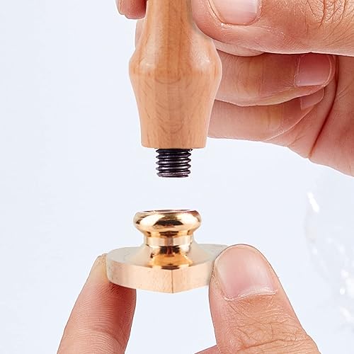 Miniatura 4 de CRASPIRE Sello de cera para el día de San Valentín, solo cabezas sin mango, sellado de amor, cabeza de sello de cera de repuesto vintage extraíble,