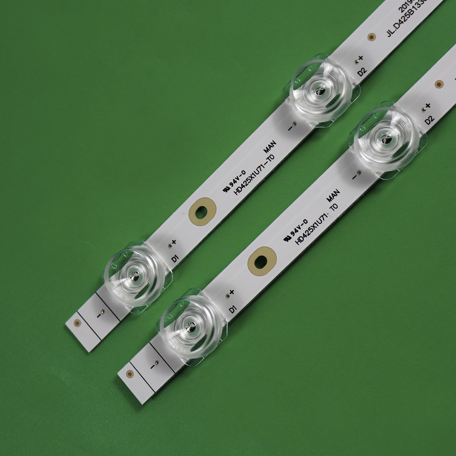 LED-Hintergrundbeleuchtung Streifen 11LED for TV 43U5069 43AE7000F 43A7100F 43A7300F 43A7500F 43A7100FTUK 43AE7000FTUK H43A7300FTUK(2PCS 1TV)