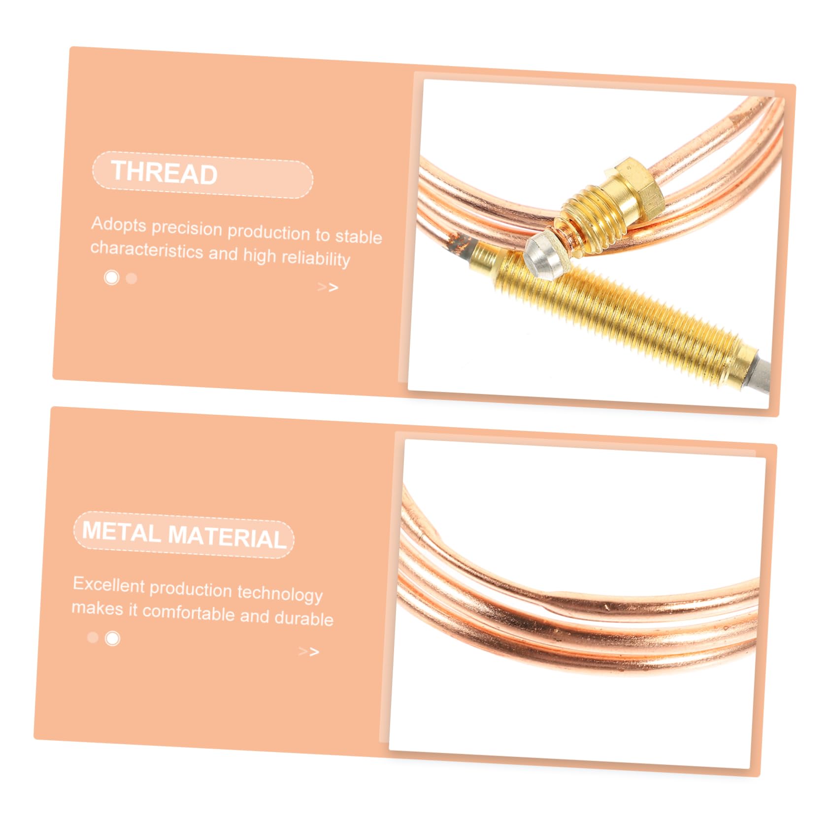 MOLUCKFU Patio Heater Replacement Parts Thermocouple for Grill Stove Accessory Professional Design