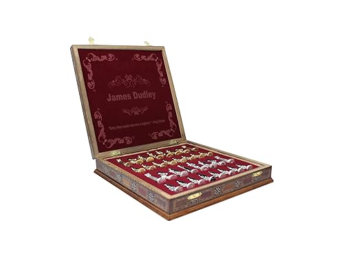 Miniatura 6 de Customizable Luxury Chess Set - Perfect Father's Day Gift