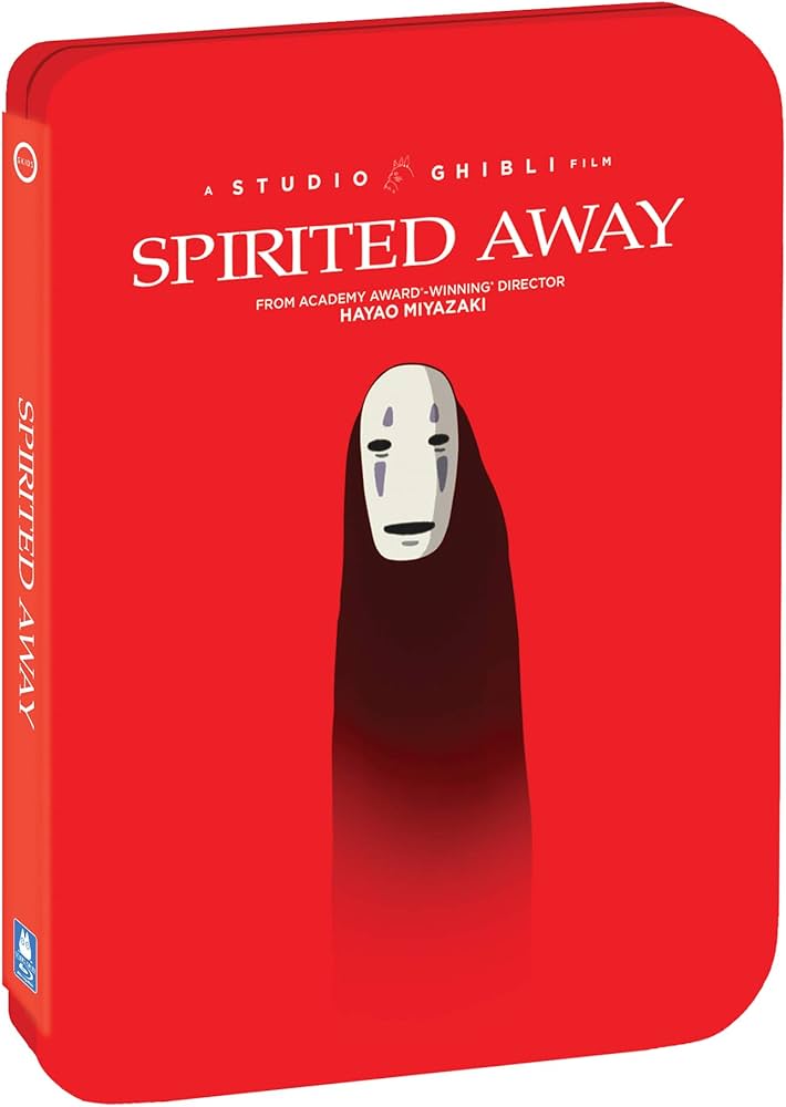 Amazon.com: Spirited Away - Limited Edition Steelbook [Blu-ray + DVD] :  Rumi Hiiragi, Miyu Irino, Mari Natsuki, Takashi Naito, Yasuko Sawaguchi,  Tatsuya Gashuin, Ryunosuke Kamiki, Yumi Tamai, Daveigh Chase, Jason  Marsden, Suzanne