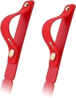 Vista 11 de Correa de agarre para teléfono celular extraíble y reutilizable, soporte telescópico para el dedo, soporte universal de silicona para teléfono y Lila