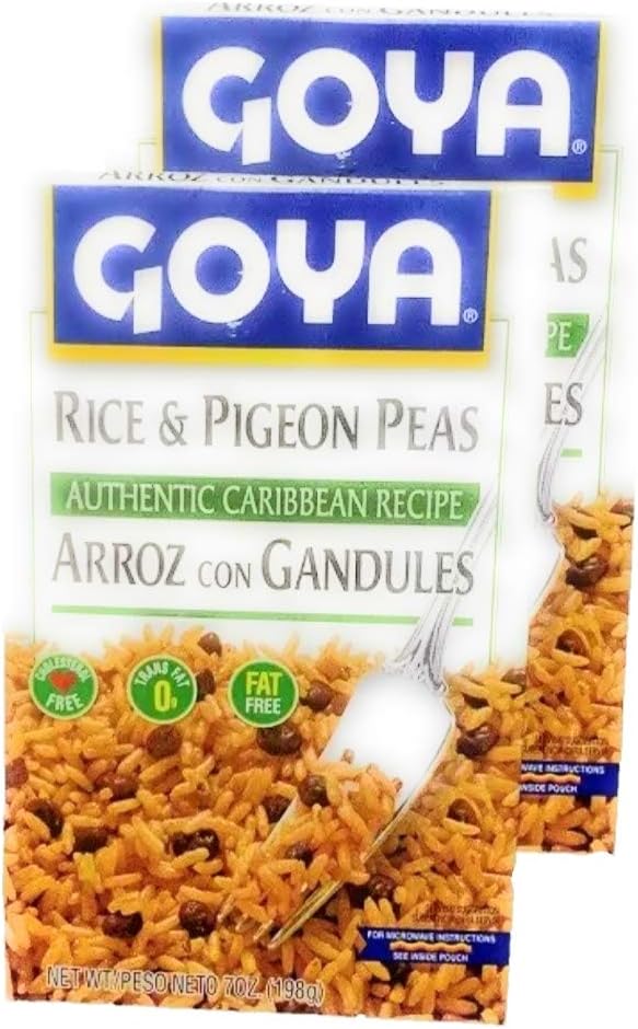 Goya Rice & Pigeon Peas 7oz Arroz con Gandules (2 Pack) Amazon.ca