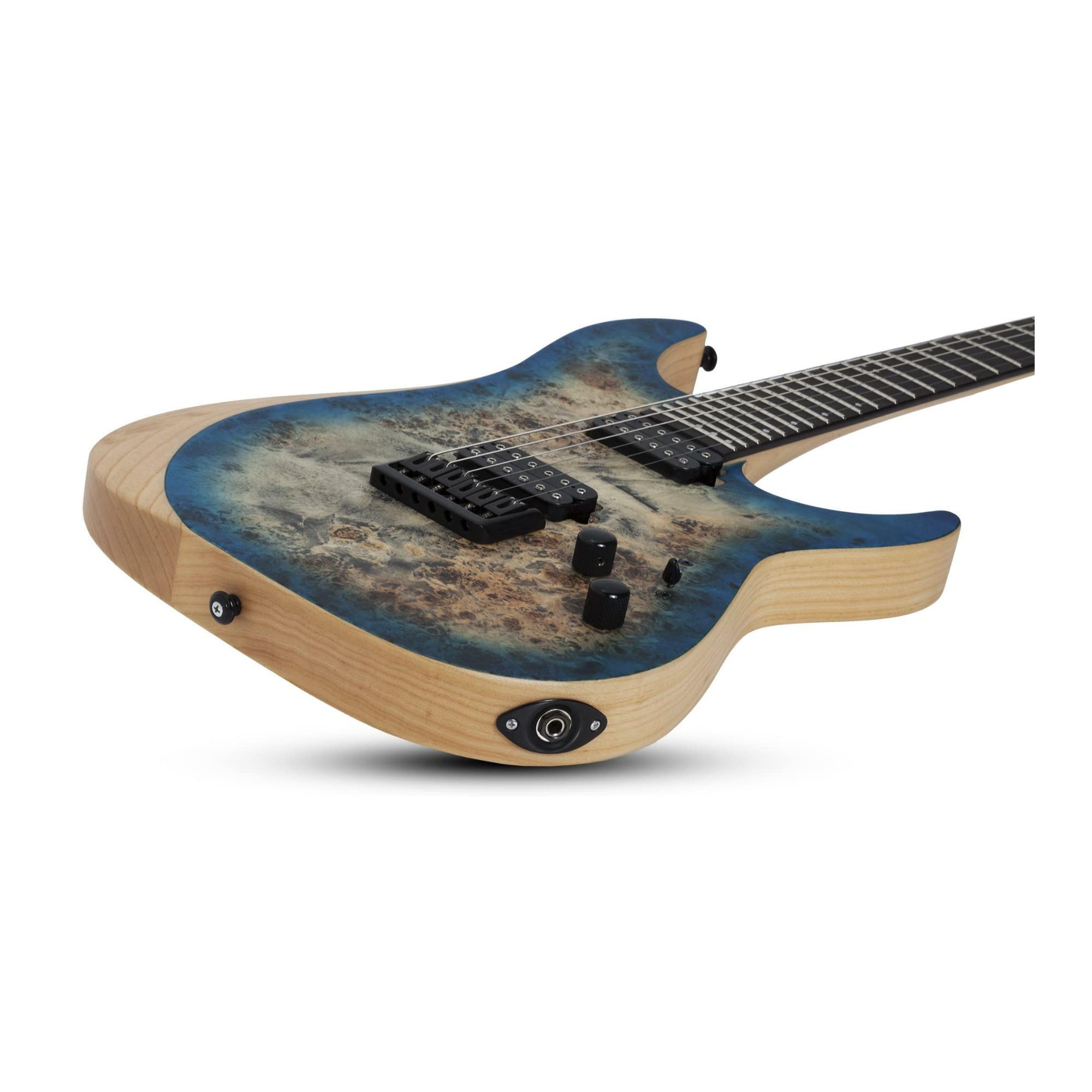 Amazon | Schecter Reaper-6 - Satin Sky Burst | エレキギター | 楽器