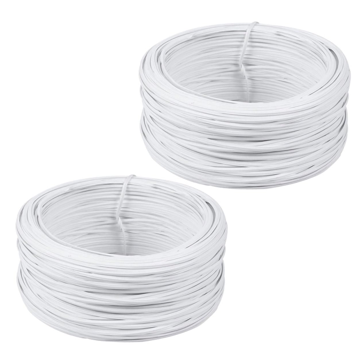 INOOMP 6rollen PVC-beschichteter Draht Für Pflanzenbindung Flexibel Und Strapazierfähig Für Gartenarbeiten DIY-projekte Und Sichere Pflanzenunterstützung