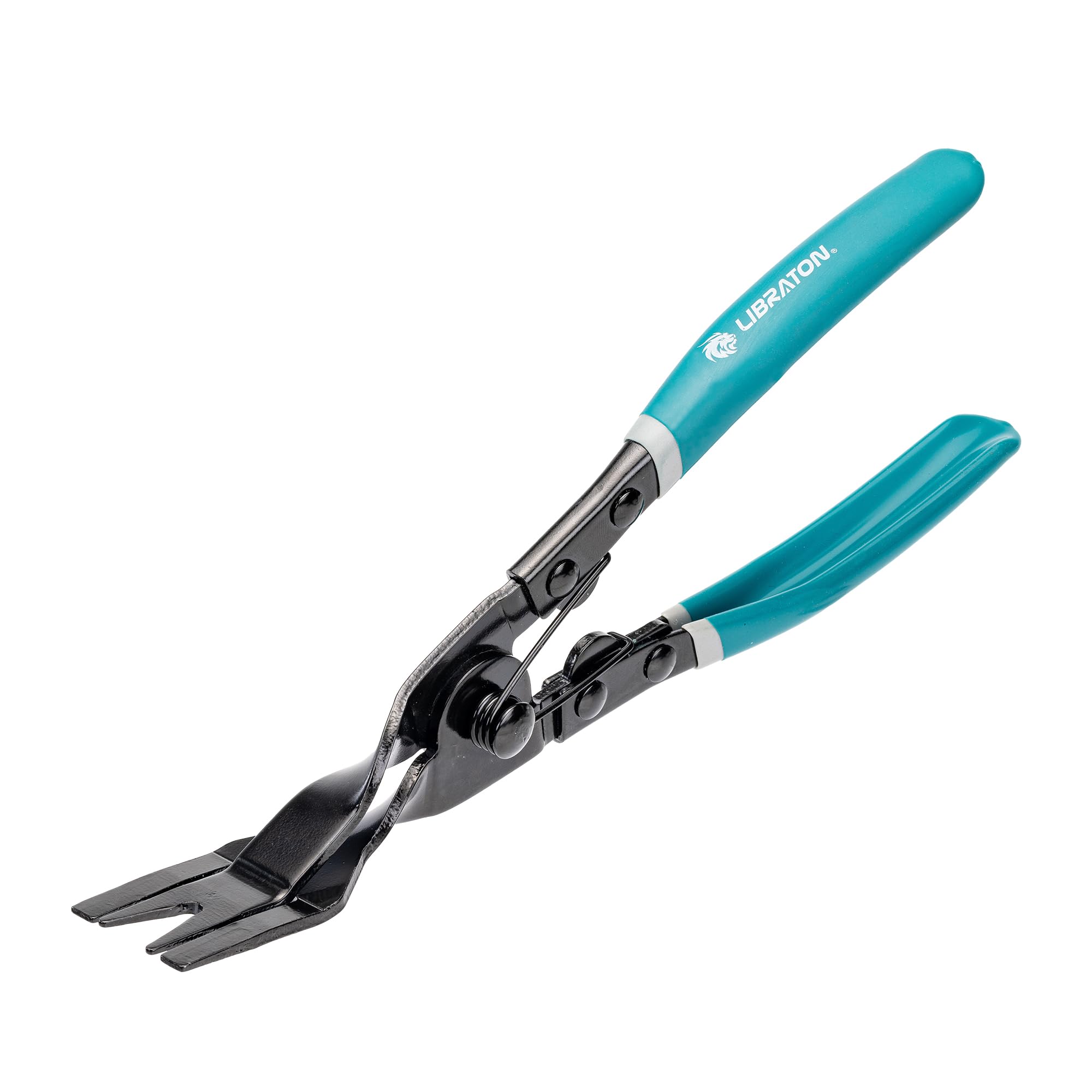 Libraton Black Panel Clip Pliers Automotive Car Trim Removal Tool, Upholstery Interior Clip Removal Tool, Auto Door Panel Rivet Removal Automotive Fastener Push Pin Pry Pliers, Vehicle Dashboard Repair