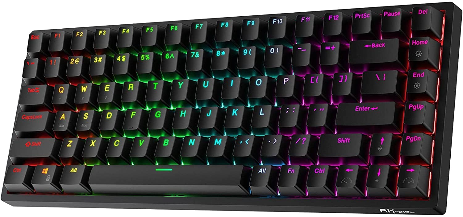 Amazon.in Buy RK ROYAL KLUDGE RK84 Mechanical Keyboard Triple Mode