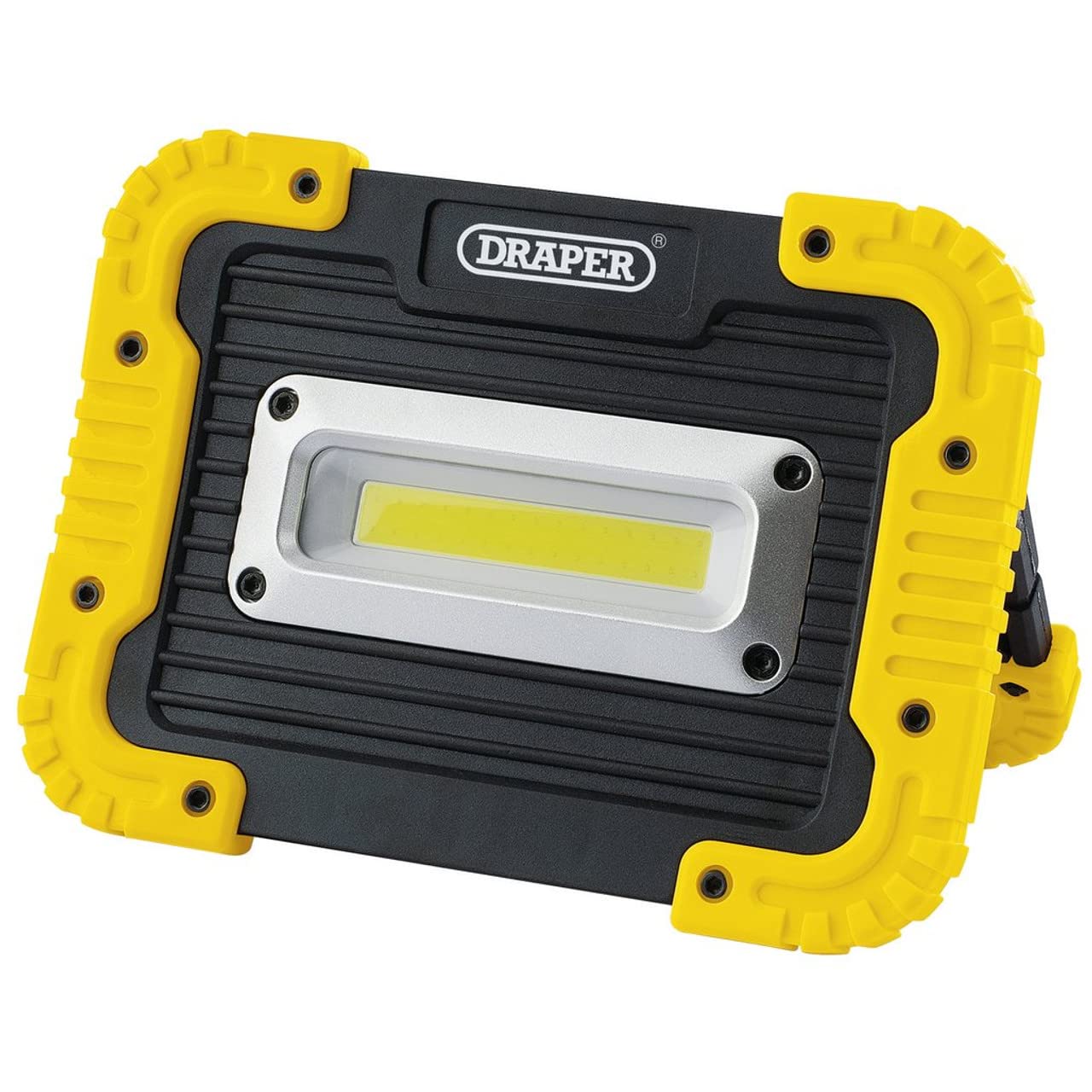 Draper 10W LED FLOOD LIGHT (4XAA) 87761 COB LED Worklight, 10W, 700 Lumens