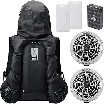 ICEMAN HYBRID PRO 空調服 オリーブグリーン 2025年モデル 】水冷+空調ウェア アイスマン HYBRID-PRO