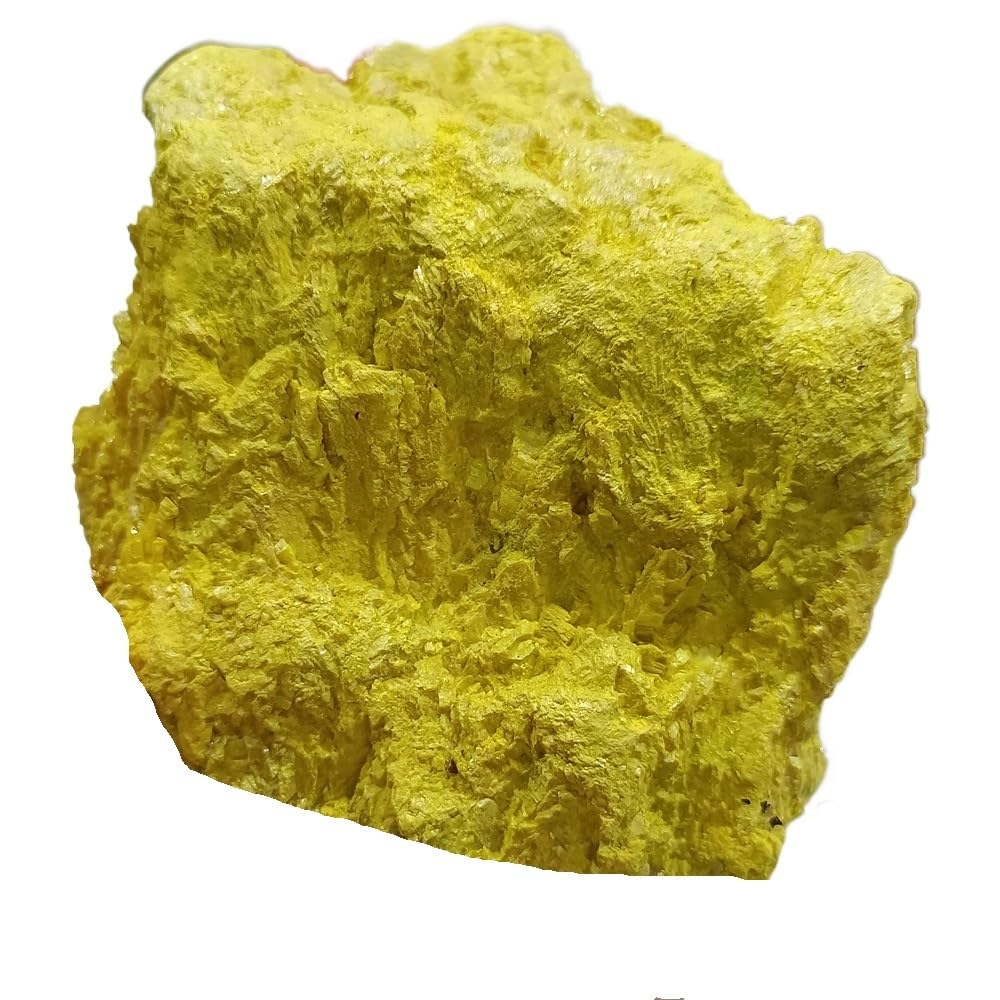 AARTERZZA 1pc 210-300g Realgar Stone Quartz Crystal Gold Ore Painting Pigment