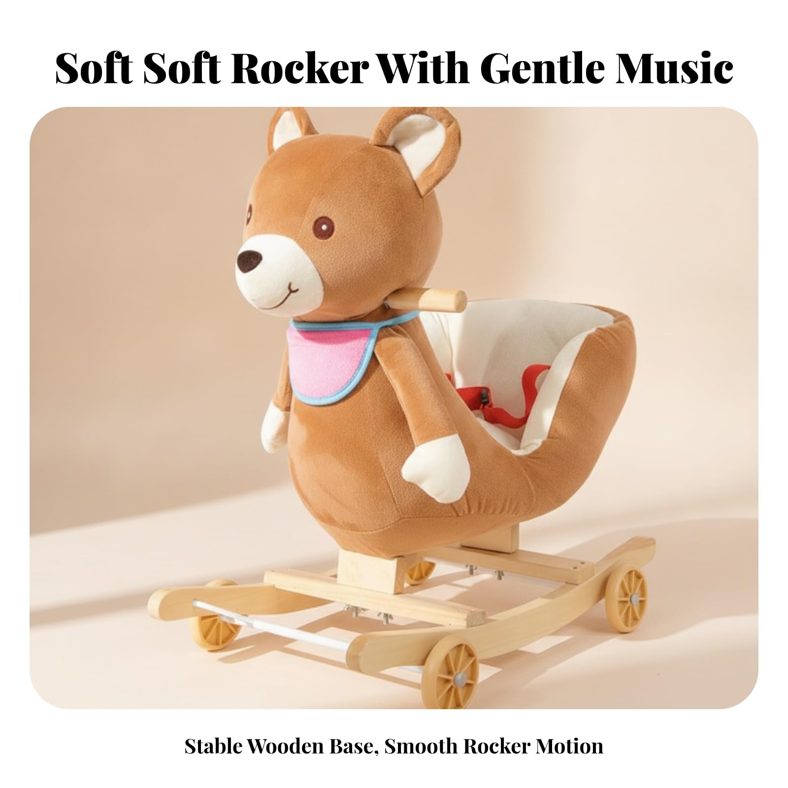 Giocattolo a Dondolo con Musica Musicale, color to 1, 59 Cm