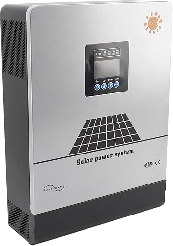 Inversor solar de 5KW con controlador MPPT, conversión de energía eficiente para carga de red, conexión paralela trifásica, para el hogar, escuela,