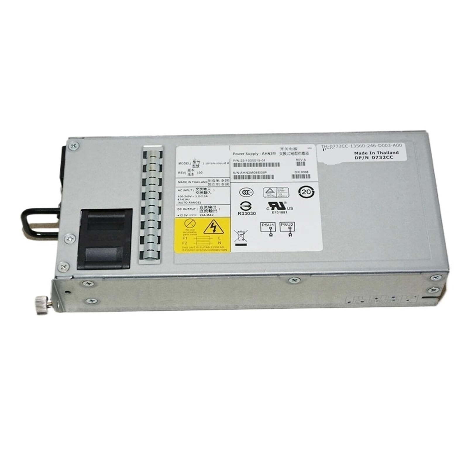 NACODLUL Power Supply 105-000-166EMC MP-8000B BR8000 23-1000019-01 DPSN-350DB A