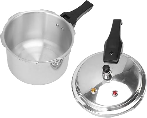 Miniatura 8 de Mini olla a presión de acero inoxidable, fácil de limpiar, olla a presión de acero inoxidable 3L, rendimiento confiable para estufa de gas,