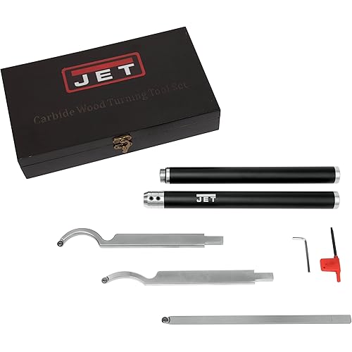 JET Woodturning Carbide Hollowing Chisel Set (719902)