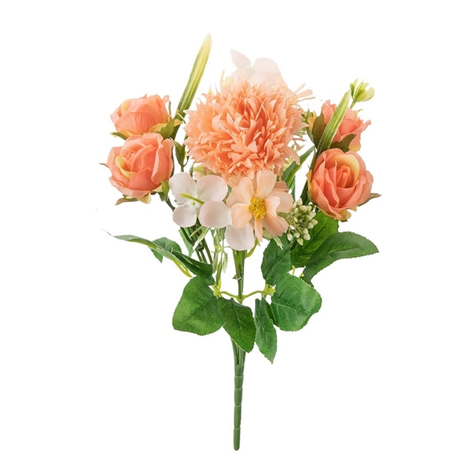 LXURY 1/3pcs Artificial Flowers Home Decoration Outdoor Courtyard Arch Day Wedding DIY Flower Wreath Party Props(Colour2,1PC)
