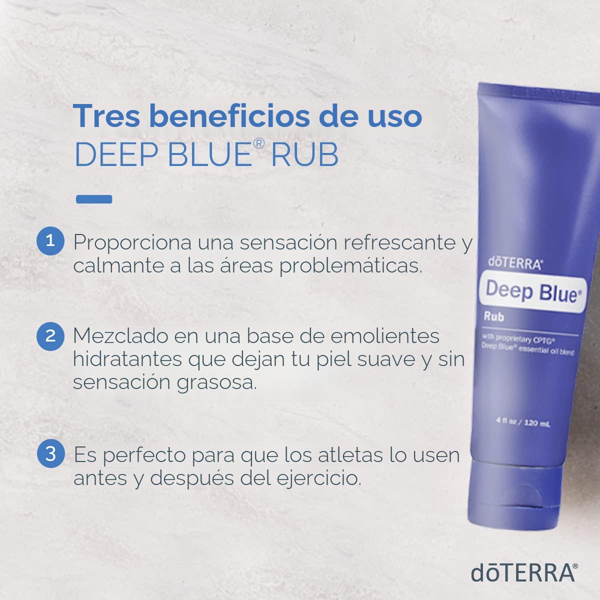 Amazon.com: doTERRA Deep Blue Rub : Salud y Hogar