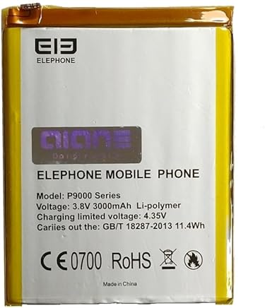 Aiane Bater?a para Elephone P9000, P9000 Lite - 3000 mAh Aiane Bater?a para Elephone P9000, P9000 Lite - 3000 mAh