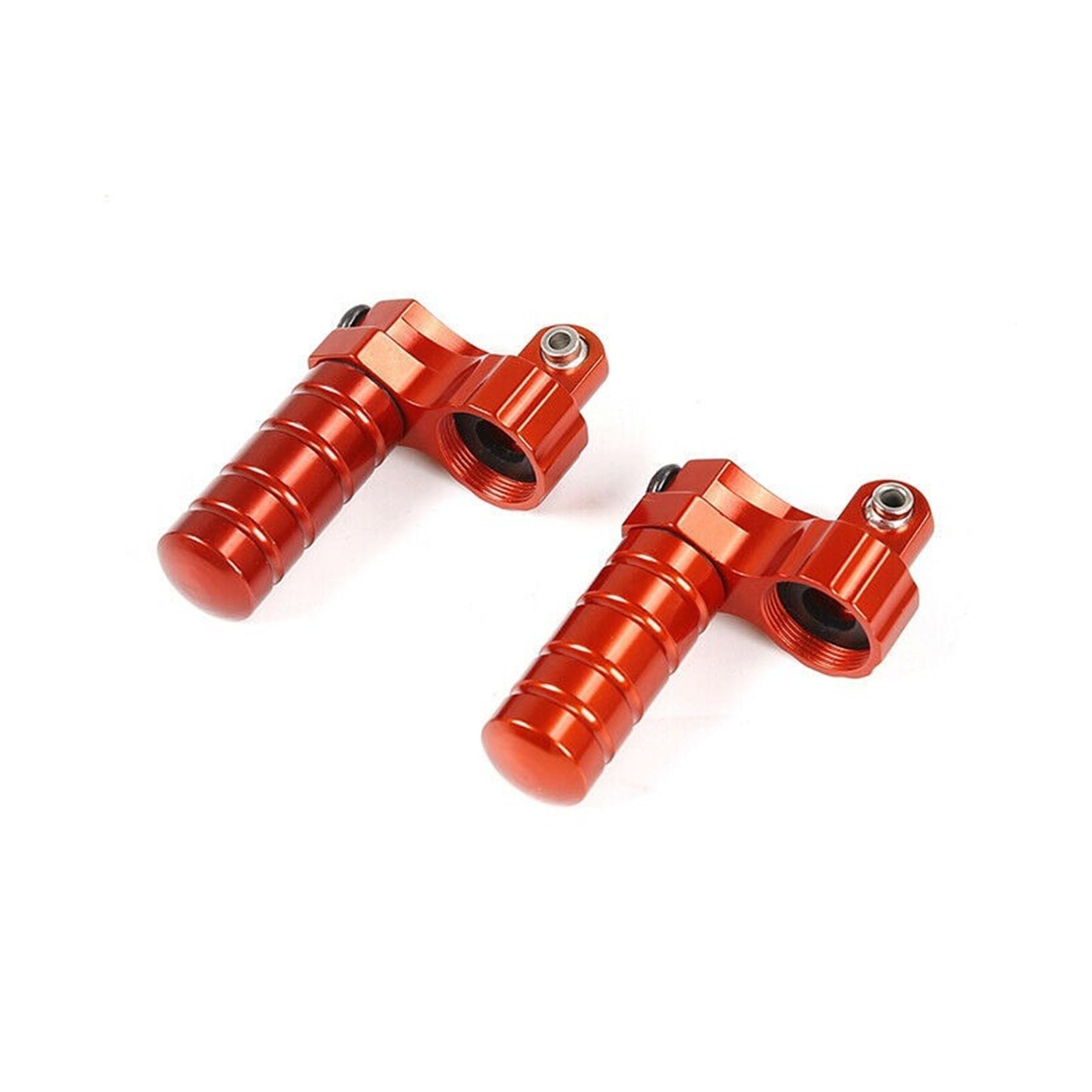 FLMLF Alloy CNC Rear Shock Cap Kit Red for 1/5 HPI ROVAN KM Baja 5B 5T 5SC RC CAR Parts
