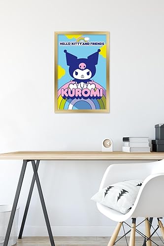 Vista 48 de Trends International Hello Kitty and Friends - Póster de pared Kuromi, 22.37 x 34.00 pulgadas, versión premium sin marco