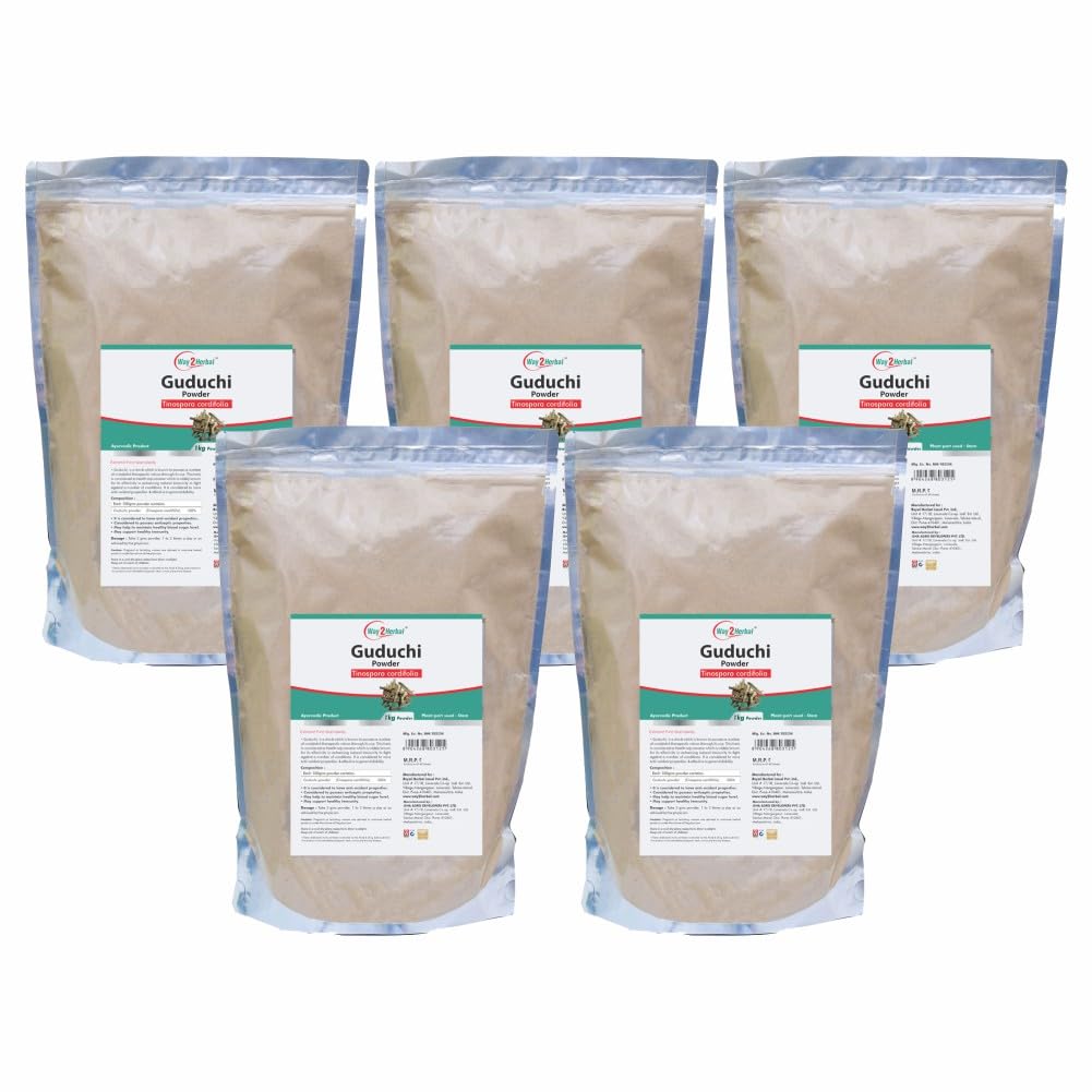 See full amazon price history chart for Way2Herbal Guduchi Giloy Powder (1 Kg Pack of 5) Way2Herbal Guduchi Giloy Powder (1 Kg Pack of 5) (B07MPC986B) Amazon Price History, Amazon Price Tracker