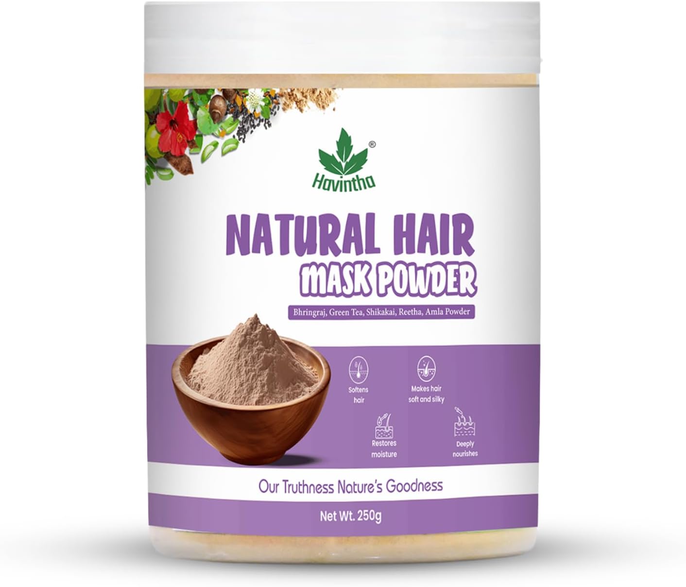 hair mask for hair fall growth split ends luster shining nourishment 250 grams