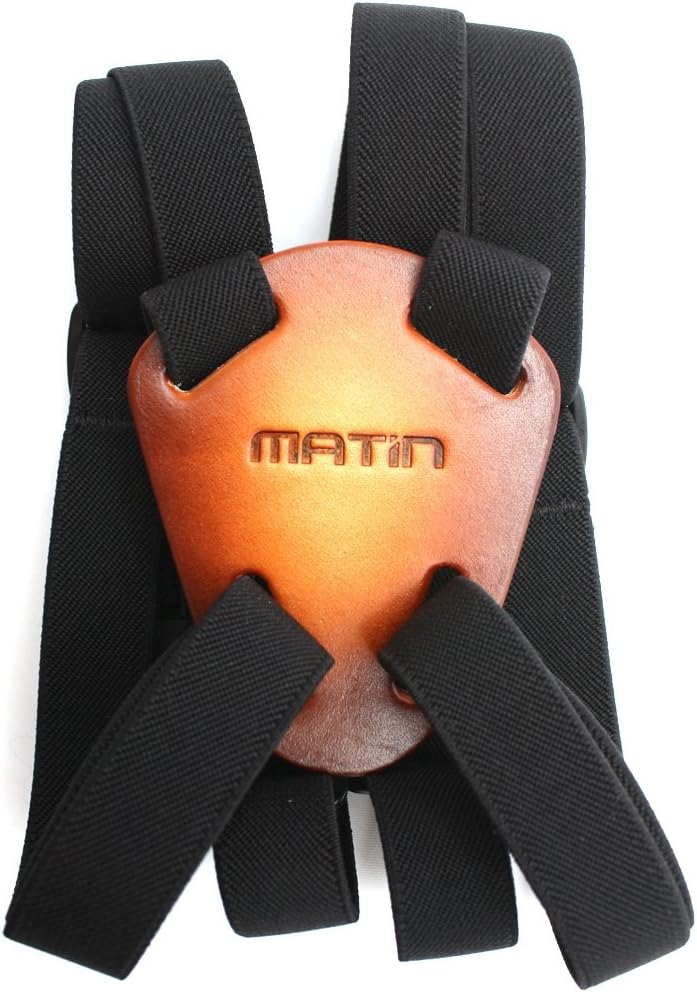 Matin Nylon & Leather Binocular Harness Strap with Quick Release System
