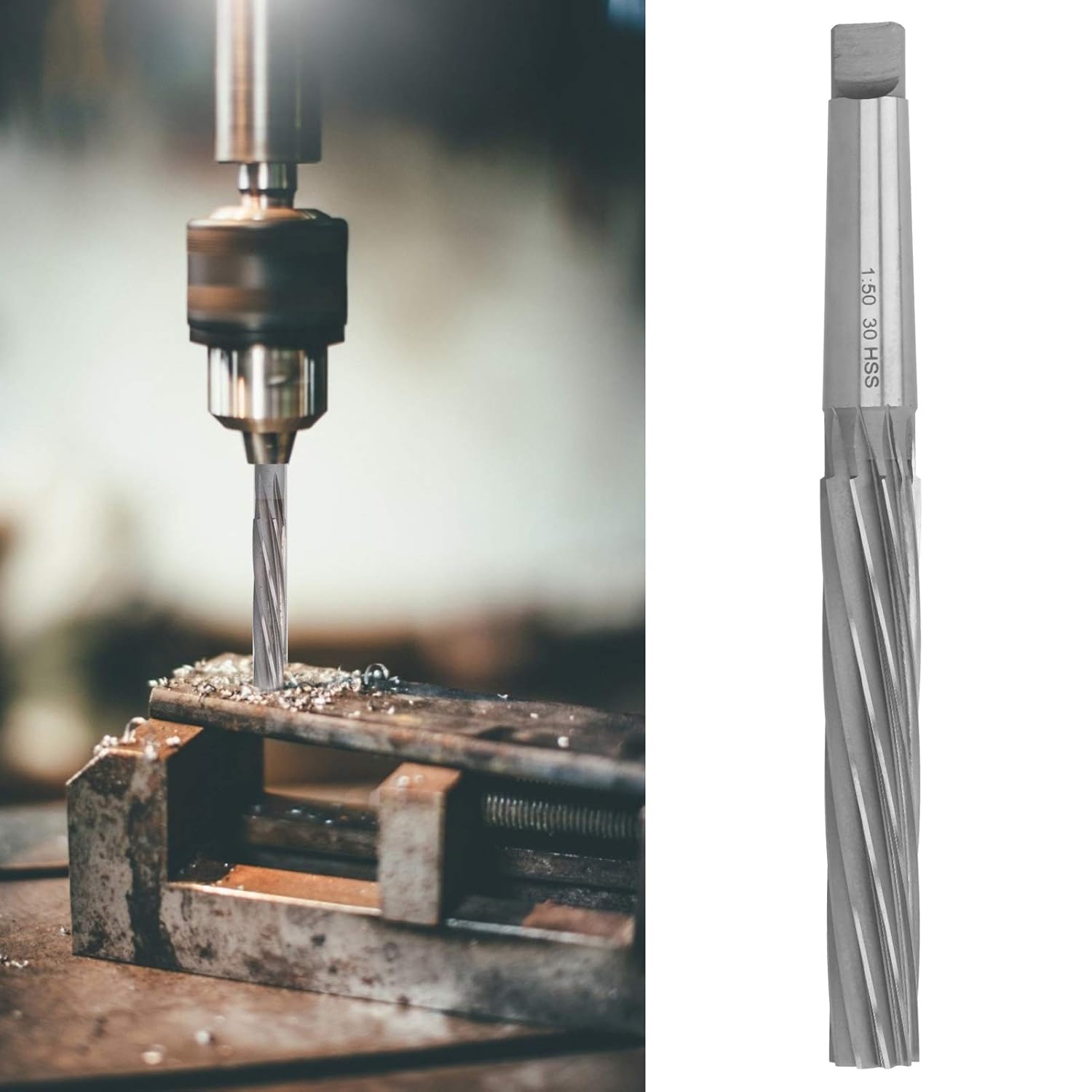 Reamer, Accuracy Taper Reamer for Reaming Processing for Worker