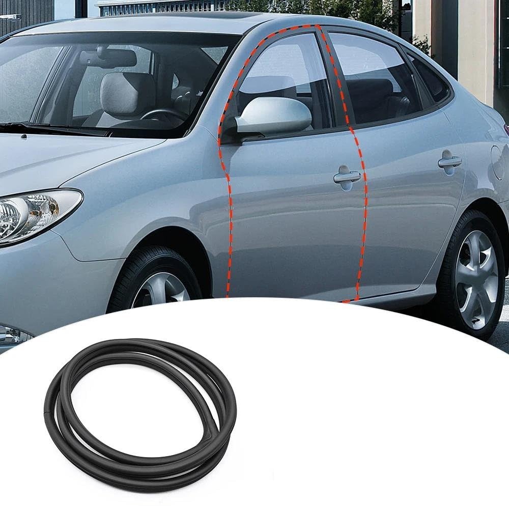 Protezione Porta Auto Per Hyundai Per Elantra 2001 2002 2003 2004 2005 2006 821102D011 Guarnizione In Gomma Per Portiera Anteriore Sinistra Guarnizione Laterale Portiera