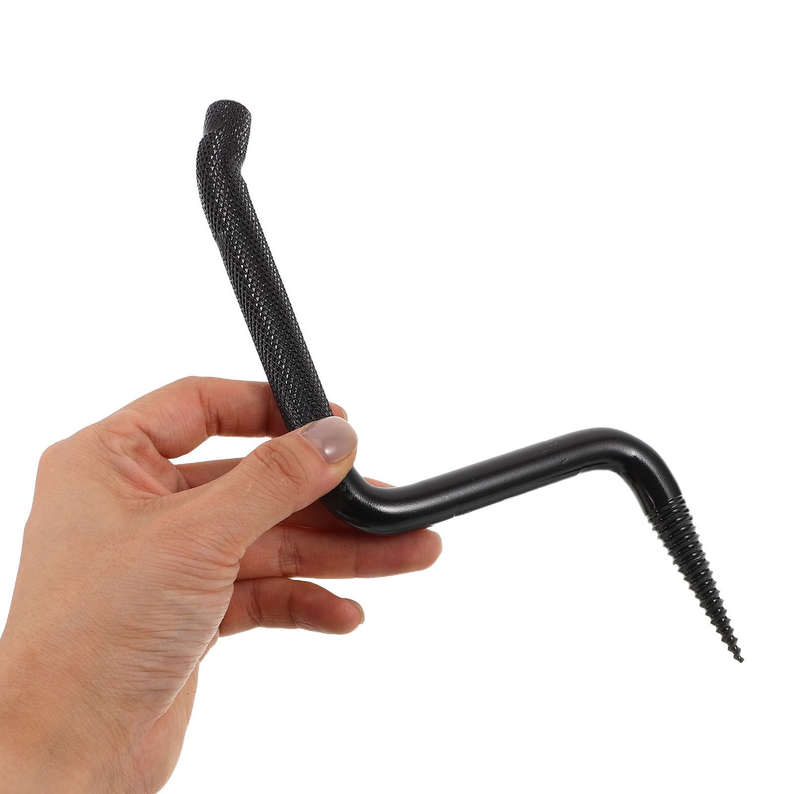 4 Piezas Escalera para Árbol de Acero Negro con Patrón Antideslizante Resistente para Caza y Poda, Adecuado para Madera Blanda y Uso Profesional en Exteriores
