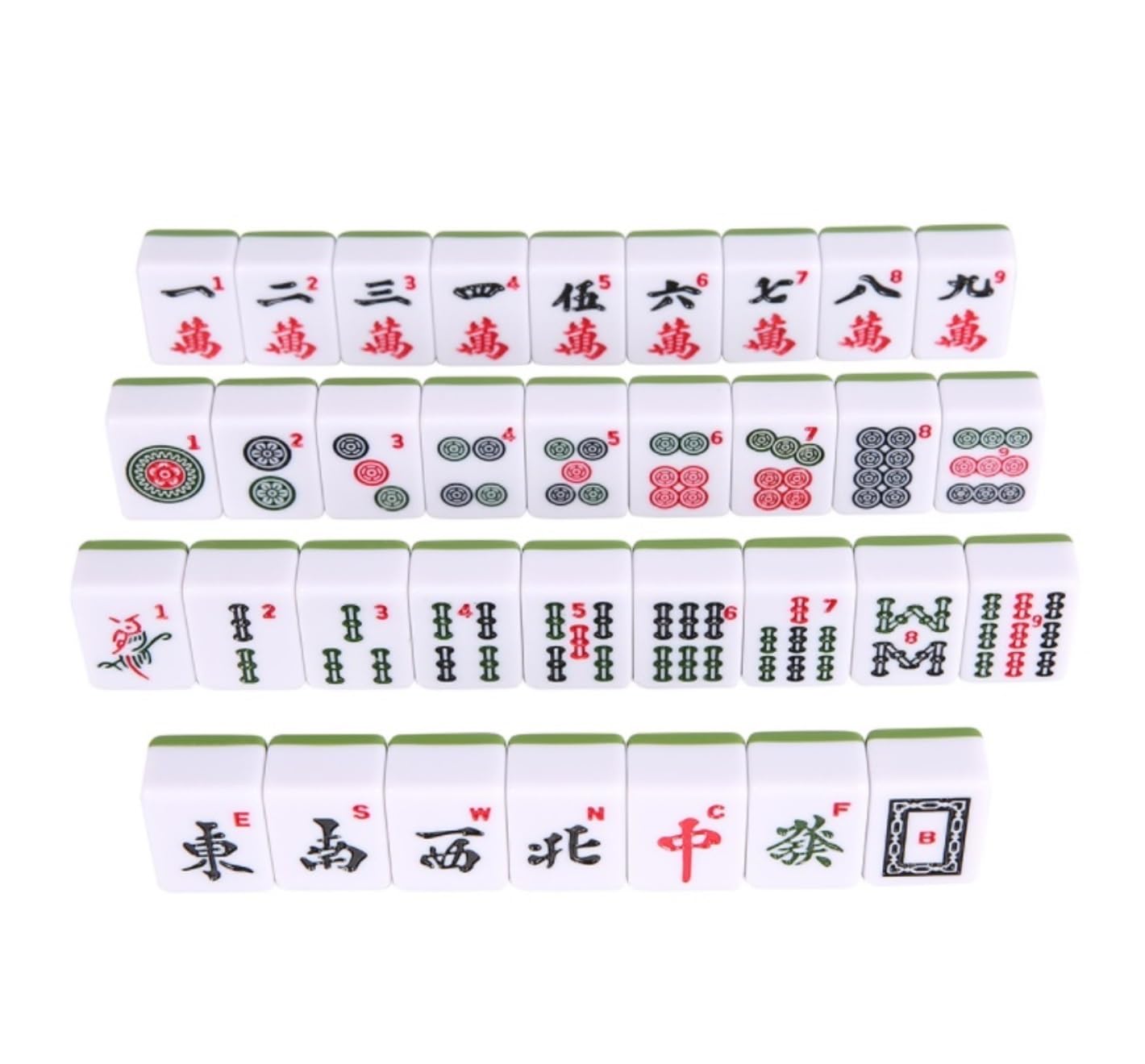 Chinesisches Mahjong Mah Jong, Chinesisches Mahjong, Klassisches Mahjong-Set, 144 Spielsteine ​​mit 2 Würfeln, for Zuhause, Familie, Wohnheim, Party Für Familie Reise Spiel