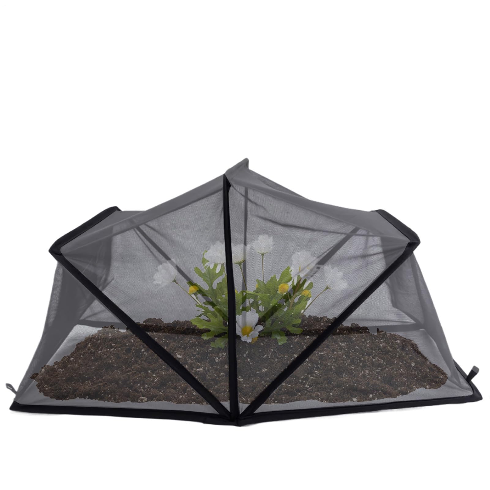 Housse de jardin pour balcon et terrasse protégeant les légumes du potager