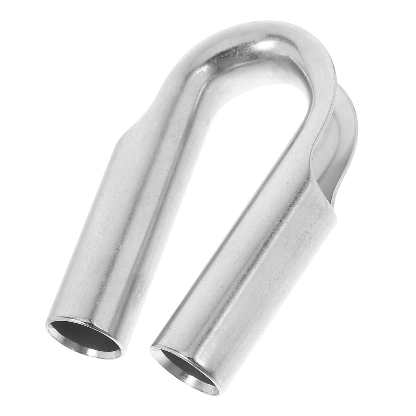 SOLUSTRE Stainless Steel Rope Thimbles Heavy Duty Wire Rope Cable Thimble for Construction Marine Rigging Uses