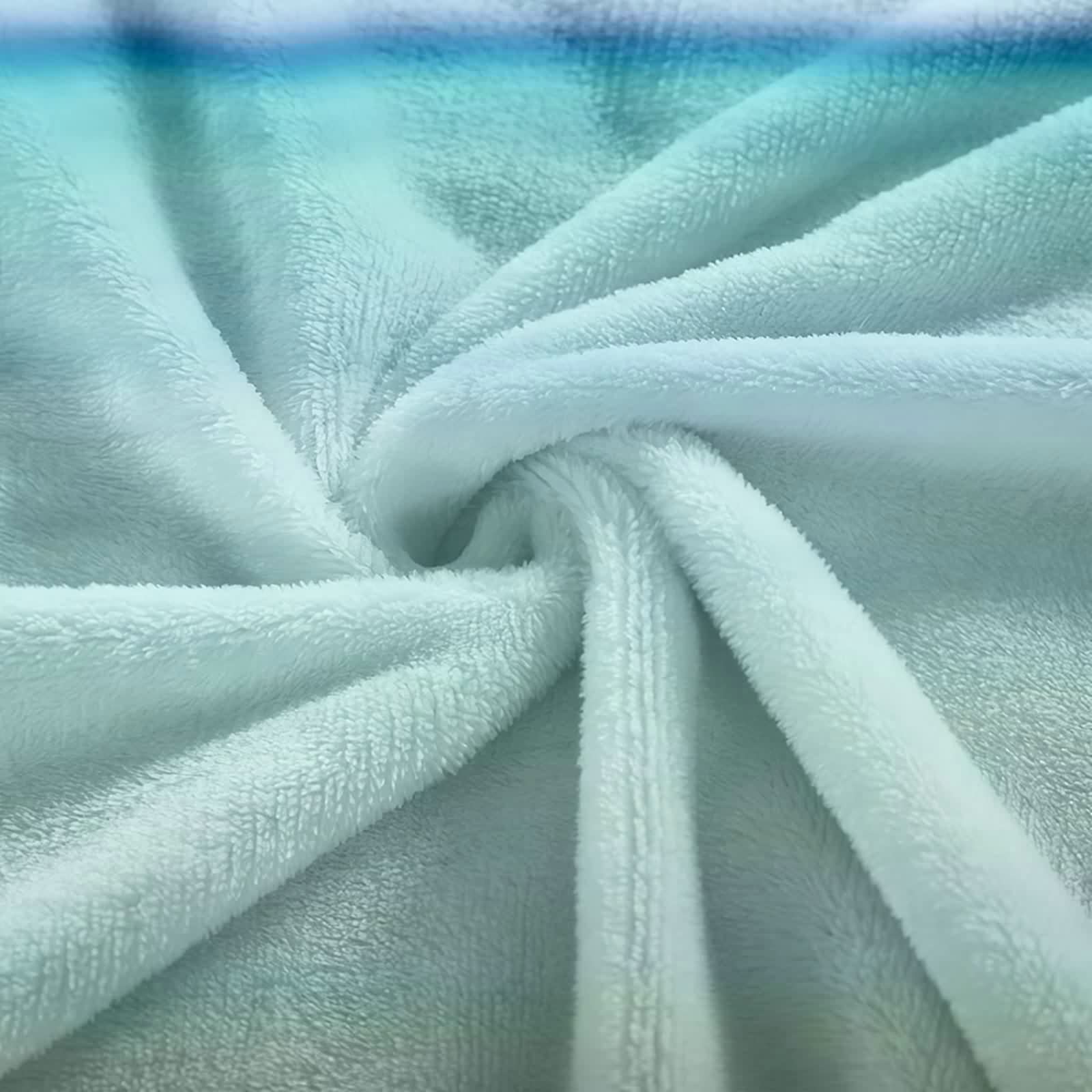 Aeici Couverture Polaire, Couverture Plaid Polaire Couverture 160x200 cm Coquillages de Plage Couverture Canapé pour Salon Lit